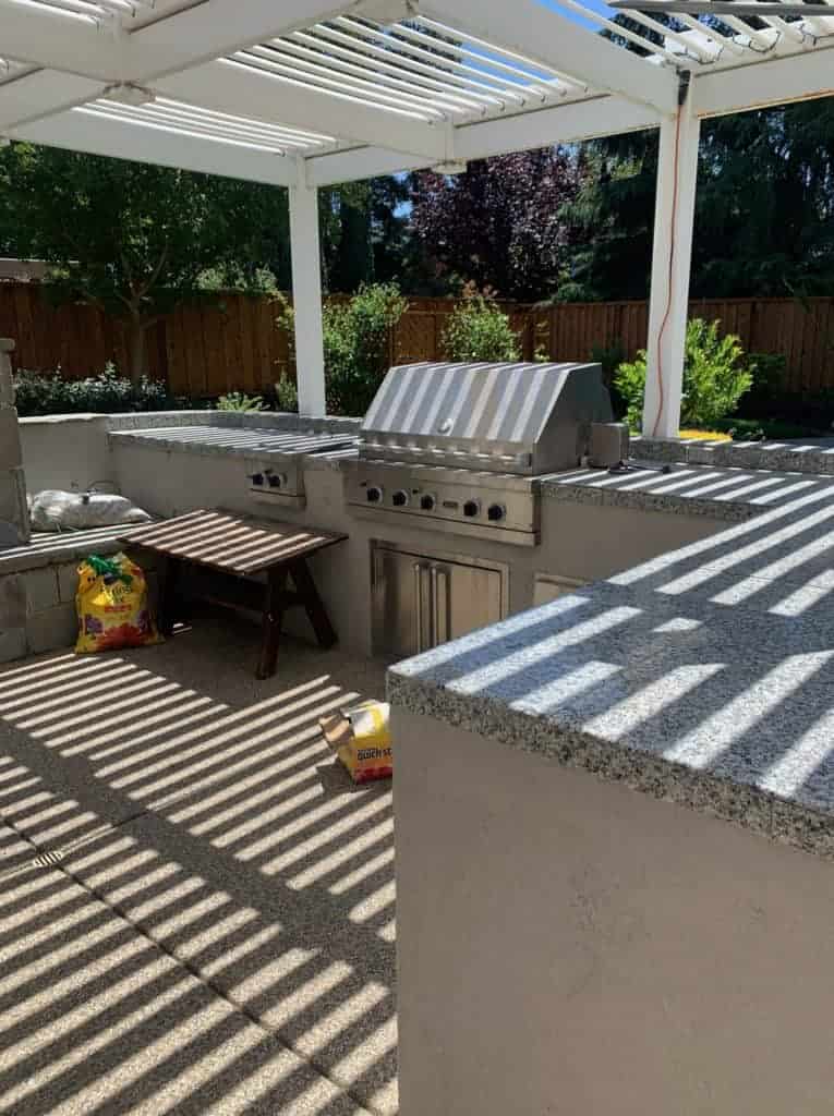 Backyard remodeler Landscaping Pavers, Outdoor Kitchen Project gallery Columbia, MD.