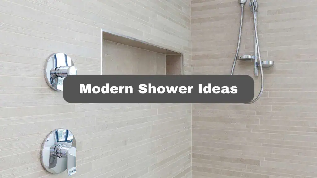 modern shower ideas background image
