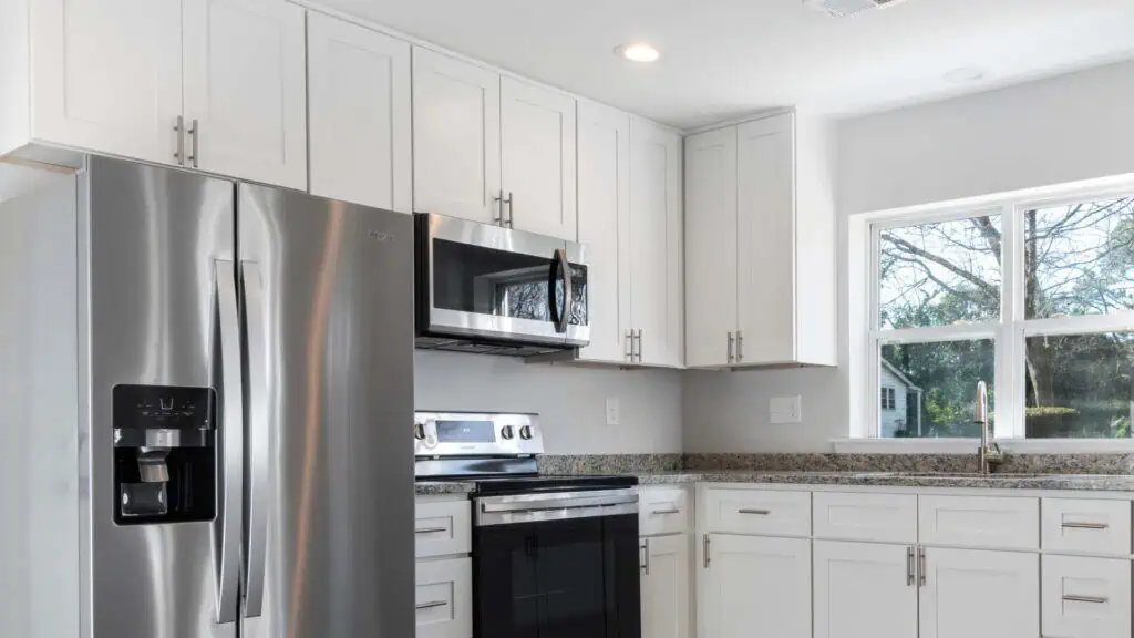 Built-In Microwave above cooking area