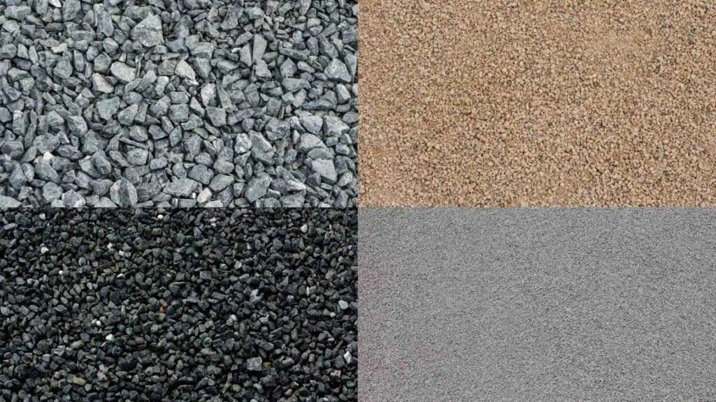 Different types of Gravel