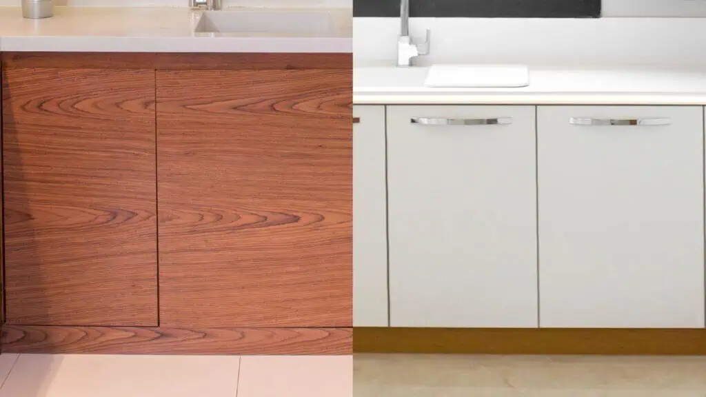 Wooden kitchen cabinet kick plate ideas example