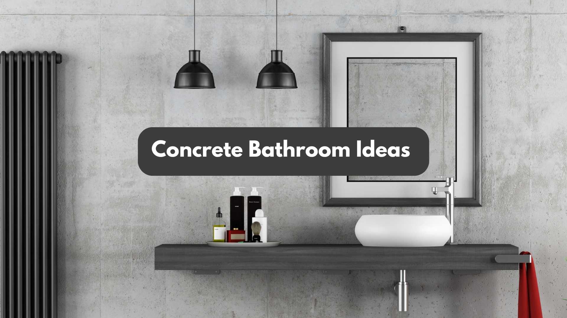 View of 10 Concrete Bathroom Ideas That Will Transform Your Space