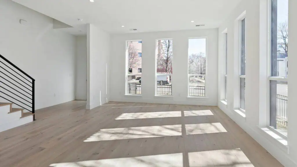 Light scandinavian flooring