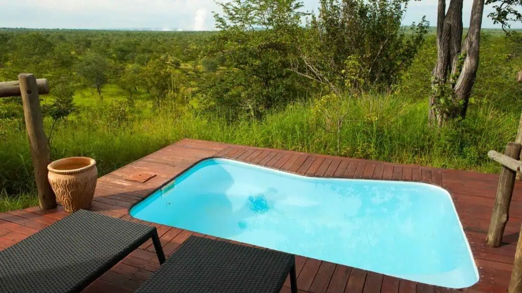 Small pool idea example